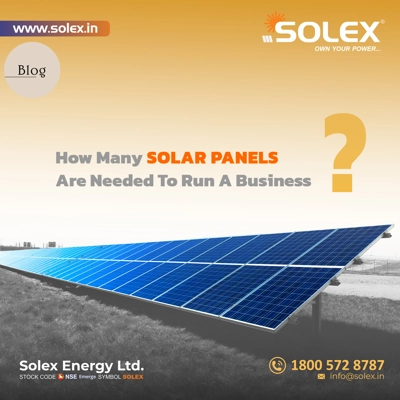 How Many Solar Panels Are Needed To Run A Business